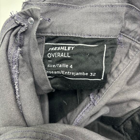 Dovetail Workwear Womens Freshley Overall Gray Stretch Canvas 4/32 - Picture 4 of 12